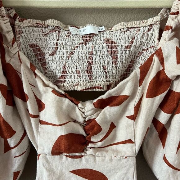 ASTR The Label 100% Linen Mini Dress - Picture 3 of 12